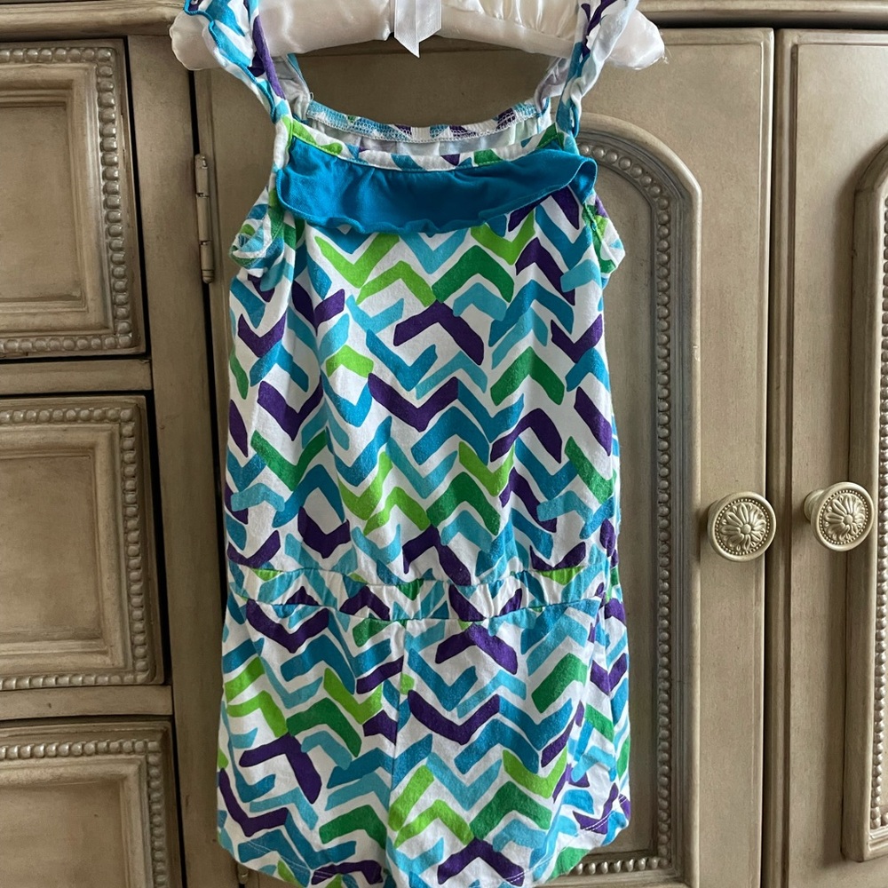 Adorable Little Girl Romper 4T